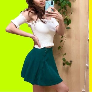 Corduroy American Apparel Skirt, Size S